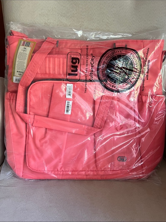 lug Handbags - NWT Lug Legacy Collection Ace Tote Bag in Rosy Glow